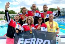 Gold Stars Baia Mare vine acasă cu 31 medalii naționale la înot Masters
