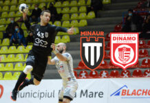 Minaur își inaugurează tricourile în dungi negre și portocalii în derby-ul cu Dinamo