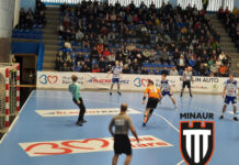 Minaur învinge Alingsås la 6 goluri și are prima șansă la calificarea în finală